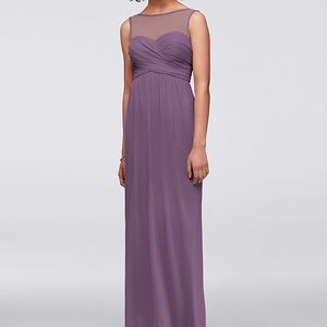 David’s Bridal Wisteria Bridesmaid Dress